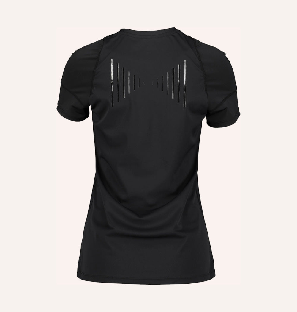 Swedish Posture: Reminder Posture T Shirt Womans Black