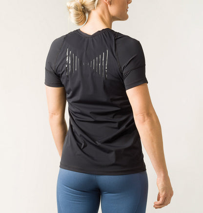 Swedish Posture: Reminder Posture T Shirt Womans Black