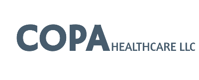 COPA Healthcare LLC Blue Logo